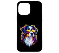 Bovaro del Bernese con occhiali da sole Pop Art Custodia per iPhone 13 Pro Max