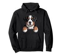 Bovaro del Bernese Divertente Cucciolo di Berner Pocket Felpa con Cappuccio