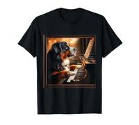Bovaro del Bernese Piano Dog Maglietta