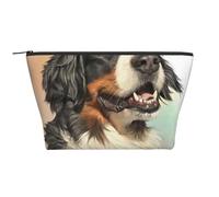 Bovaro del Bernese Ritratto realistico Berner, Borsa da toilette Borsa per trucco Borsa per cosmetici Borsa da toilette da viaggio portatile