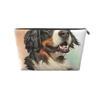Bovaro del Bernese Ritratto realistico Berner, Borsa da toilette Borsa per trucco Borsa per cosmetici Borsa da toilette da viaggio portatile