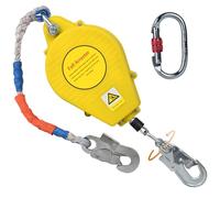BOVDC Imbracatura di Sicurezza Anticaduta Tetto(Giallo,20m)