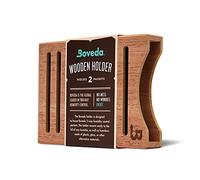 Boveda Porta pacchi umidità in legno di cedro - per due dimensioni 60 Boveda (venduto separatamente) - include kit di montaggio magnetico e nastro rimovibile - 1 pezzo
