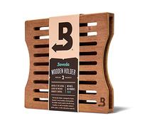 Boveda per sigari | Supporto Boveda in legno per humidor | Per due (2) Boveda formato 60 Side-by-Side (venduti separatamente) | Kit di montaggio magnetico e con Velcro® inclusi | 1 pezzo