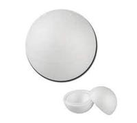 BOVELACCI Sfera POLISTIROLO (2 Parti) Diametro 20 CM - CONF. 2 Sfere