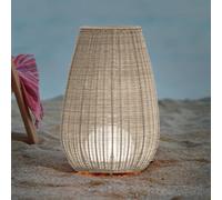 Bover Lampada da tavolo LED Amphora, marrone/beige Altezza 47 cm Bover