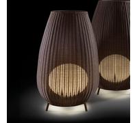 Bover Lampada LED per terrazza Amphora, 123 cm marrone grafite/marrone Bover
