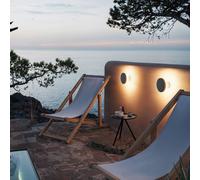 Bover Applique a LED Arid A/01 marrone CCT 2.200-2.700 K IP44 Bover