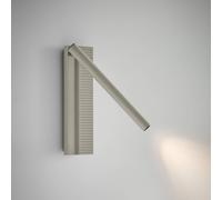 Bover Applique a LED Arid A/02 grigio, alluminio, 2.700 K Bover