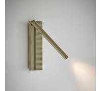 Bover Applique a LED Arid A/02 oliva, alluminio, 2.700 K Bover