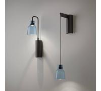 Bover Drip A/02 Applique a LED, nero/blu 2590200786