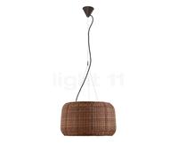 Bover Lampada a sospensione da esterno Fora S, marrone grafite/marroneØ 50 cm Bover