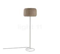 Lampada da terrazza Bover Fora P, bianco naturale/beige, altezza 165 cm, Bover