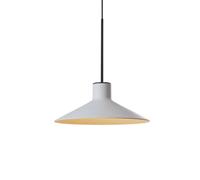 Bover Lampada LED a sospensione Platet, nero/grigio, Ø 20 cm Bover