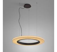 Bover Lampada LED a sospensione Roda S/90, marrone/crema, TRIAC Bover