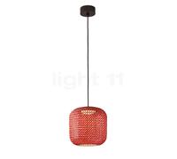 Bover Nans Lampada a sospensione LED, rosso - 32 cm
