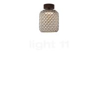 Bover Nans Lampada da soffitto LED, marrone - 22 cm
