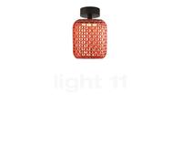 Bover Nans Lampada da soffitto LED, rosso - 22 cm
