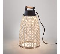 Bover Nans Lampada da tavolo LED, beige - 21 cm