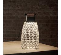 Bover Nans Lampada da tavolo LED, marrone - 26 cm
