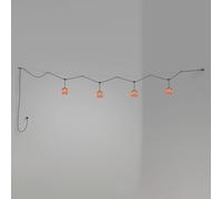 Bover Nans S/16/4L LED sospensione esterni, rosso Bover