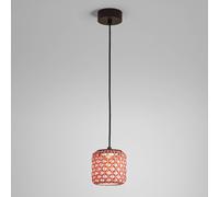 Bover Nans Lampada a sospensione LED, rosso - 17 cm