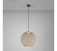 Bover Lampada a sospensione Nans Sphere S/60 LED da esterno Marrone 60 cm