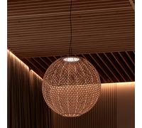 Bover Nans Sphere S/80 Lampada a sospensione da esterno a LED, beige Bover