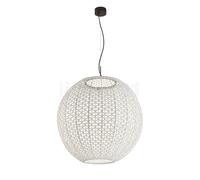 Bover Nans Sphere S/80 Lampada a sospensione da esterno a LED, beige Bover