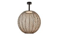 Bover Nans Sphere Lampada da soffitto LED, marrone - 60 cm