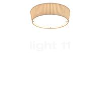 Bover Plafonet Lampada da soffitto, crema - 60 cm - scanalato