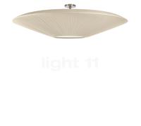 Bover Siam Lampada da soffitto, crema - 150 x 40 cm