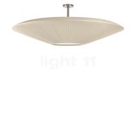 Bover Siam Lampada da soffitto, crema - 150 x 68 cm