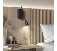 bover Skybell Plus lampada a parete LED con dimmer e USB, 35758032056, Skybell [Lampade per Interni > Lampade a Parete]