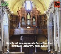 Bovet,Guy - Guy Bovet An der Orgel in Castel San Pietro