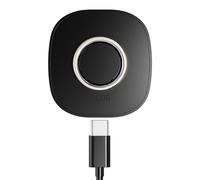 BOVIPO Compatibile con Oura Ring Gen4 Charger Fast Charging Dock con cavo USB-C per Smart Ring (nero, taglia 6)