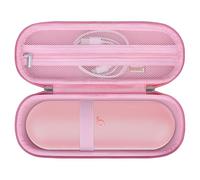 BOVKE Custodia da Trasporto per Beats Pill - Altoparlante Bluetooth portatile, Nuova Borsa Porta Altoparlanti Wireless Beats Pill con Tasca Extra in Rete per Cavi di Ricarica, Accessori, Rosa