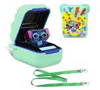 BOVKE Custodia in silicone per Bitzee Disney Interactive Toy con 30 personaggi all'interno, Bitzee Disney Digital Pet Custodia protettiva per Bitzee Virtual Electronic Pets Kids Disney Toys, Verde