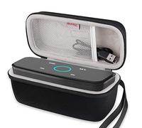 BOVKE Custodia per altoparlante portatile wireless Bluetooth V4.0 Doss SoundBox Touch con audio HD e bassi Custodia protettiva rigida in EVA da viaggio antiurto Custodia da trasporto Sacchetto, Nero