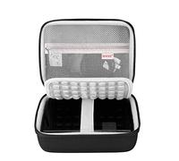 BOVKE Custodia per disco rigido WD Elements My Book Seagate Expansion Desktop HDD esterno da 6 TB, 8 TB, 10 TB, 12 TB, 14 TB, 16 TB, 18 TB, custodia portatile da 3,5 pollici per HDD desktop, Nero