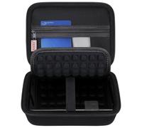 BOVKE Custodia per disco rigido WD Elements My Book Seagate Expansion Desktop HDD esterno da 6 TB, 8 TB, 10 TB, 12 TB, 14 TB, 16 TB, 18 TB, 20 TB, custodia da 3,5 pollici per HDD desktop, Nero+Nero