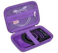 BOVKE Custodia per il trasporto compatibile con WALABOT DIY 2 - cercatore di viti prigioniere e scanner da parete avanzato, custodia per sensore per WALABOT in-Wall con tasca a rete per cavi, Viola