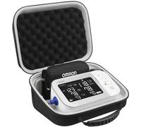 BOVKE Custodia rigida per misuratore di pressione sanguigna wireless Platinum BP5450 / Gold BP5350 / BP5465/ BP5360 / Serie 7 BP7350, spazio extra per bracciale da braccio, Nero (NON per BP7450)