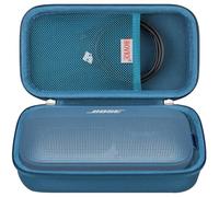 BOVKE Hard Travel Speaker Case per Bose Nuovo SoundLink Flex Altoparlante (2a generazione), Tasca Mesh per caricabatterie Bose Altoparlante, Cavi di ricarica, Blue Dusk