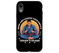 BOW AND ARROW YOUR KNOTS THEN BOW TO THE GRIND Custodia per iPhone XR