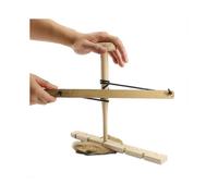 Bow Drill Friction Fire Starter Wood Make Fire Drilling Tool Kit for Outdoor Survival Camping Hiking Emergency Equipment