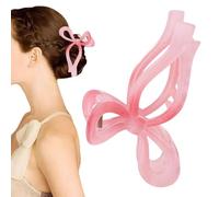 Bow Hair Claw Clip - Non-Slip Claw, Bow Claw for Women | Hair Claw Bow Hair, Hair Barrettes Bow for Women and Girls, Casual Formal Wear