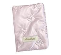 Bow Passport Holder, PU Leather Passport Protector, Passport Organizer, Travel Passport Holder, Passport Cover for Boys, Passport Cover for Girls, Cute Passport Holder, Passport Protector Cover, rosa,