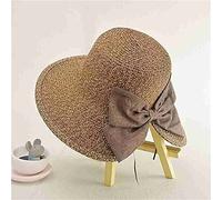 Bow Split Casual Visor Straw Hats Tide Korean Version Vacation Beach Hat Summer Hats