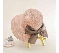 Bow Split Casual Visor Straw Hats Tide Korean Version Vacation Beach Hat Summer Hats